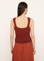 Thumbnail for your product : Vince Textured Square Neck Camisole