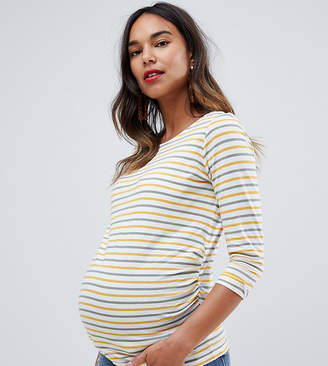 New Look Maternity tee with stripe