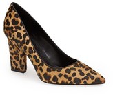 Thumbnail for your product : Nine West 'Ugogirl' Calf Hair Pointy Toe Pump (Women)