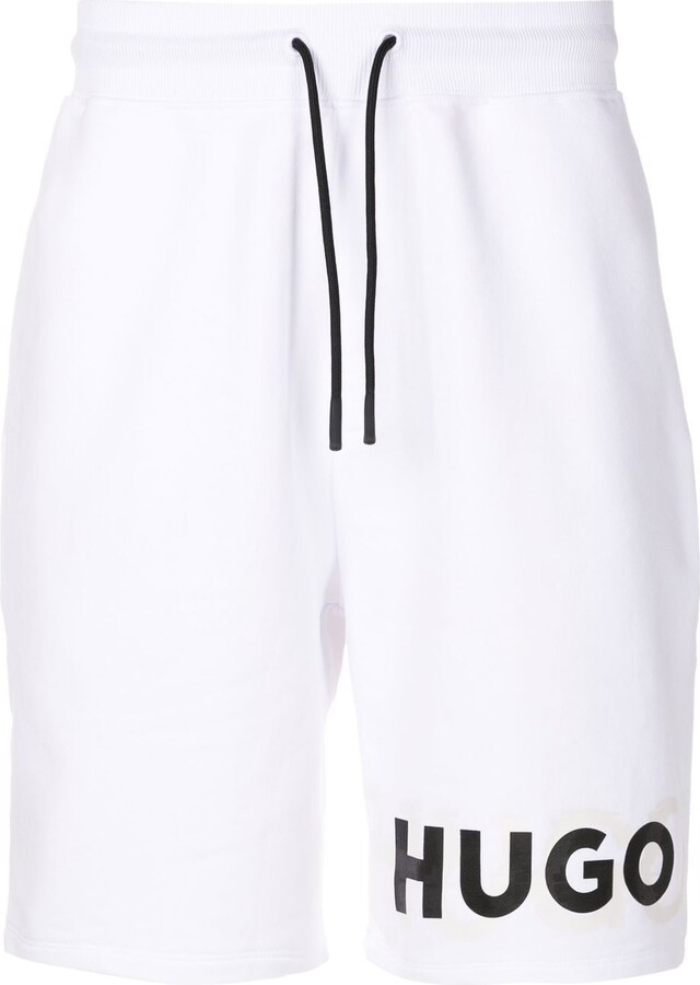 HUGO BOSS White Men's Shorts | ShopStyle