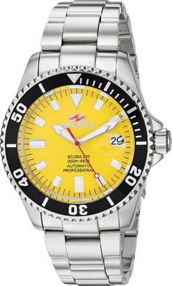 Seapro Men's SP4314 Scuba 200 Analog Display Automatic Self Wind Silver  Watch - ShopStyle