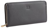 Thumbnail for your product : Loewe black goatskin zip continental wallet
