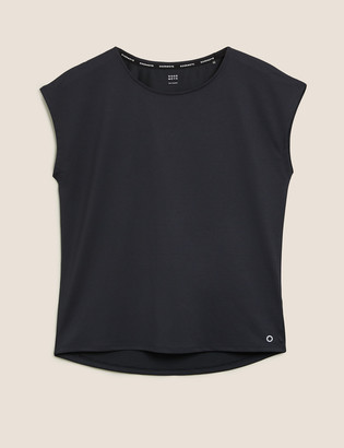 Marks and Spencer Mesh Back Relaxed T-Shirt