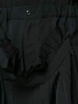 Thumbnail for your product : Yohji Yamamoto pleated palazzo trousers