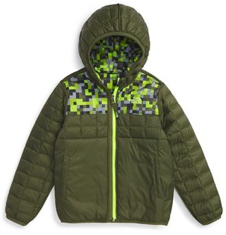 The North Face Toddler Boy's Thermoball(TM) Primaloft Reversible Hooded Jacket