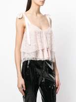 Thumbnail for your product : Dondup bow tie lace vest