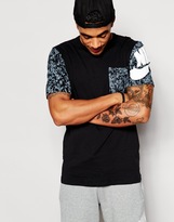 Thumbnail for your product : Nike T-Shirt With Arm Logo Print