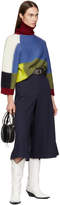 Thumbnail for your product : See by Chloe Navy City Trousers