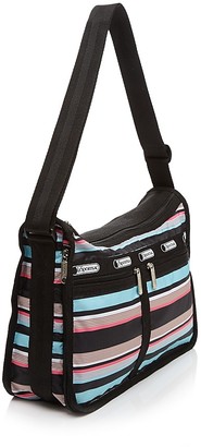 Le Sport Sac Shoulder Bag - Deluxe Everyday Tennis Stripe