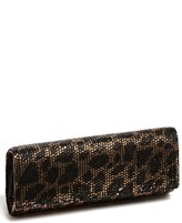 Thumbnail for your product : Betsey Johnson Sequin Leopard Clutch
