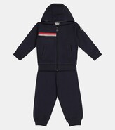 Thumbnail for your product : Moncler Enfant Baby hooded tracksuit