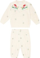 Thumbnail for your product : Stella McCartney Kids Baby embroidered sweatshirt and sweatpants set