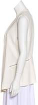 Thumbnail for your product : Lafayette 148 Woven Open Front Vest w/ Tags