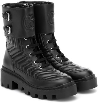 gucci combat boots