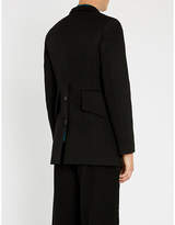Thumbnail for your product : Ann Demeulemeester Priestly wool coat