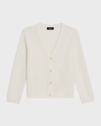 未使用 Theory Neo Sag Harbor Cropped カーディガン 未使用 Theory Neo Sag Harbor Cropped カーディガン - メルカリ