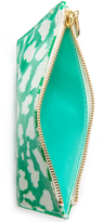 Thumbnail for your product : Kate Spade Painterly Cheetah Ikat Pencil Pouch