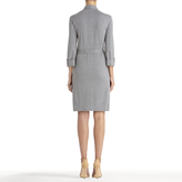 Thumbnail for your product : Jones New York Heather Gray Polo Dress with Belt