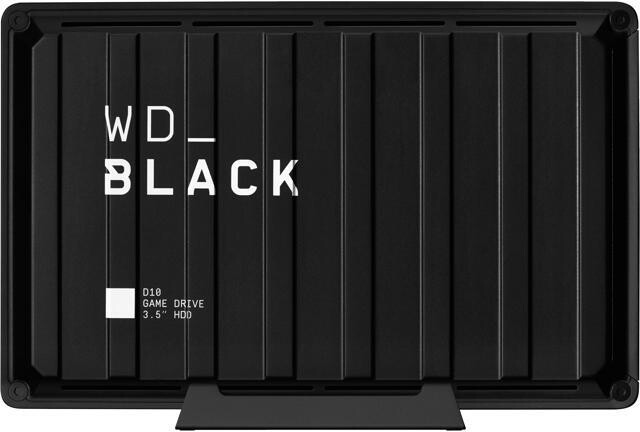 Western Digital WD Black 8TB D10 Game Drive Desktop External Hard Drive for PS4/Xbox One/PC/Mac USB 3.2 (WDBA3P0080HBK-NESN)