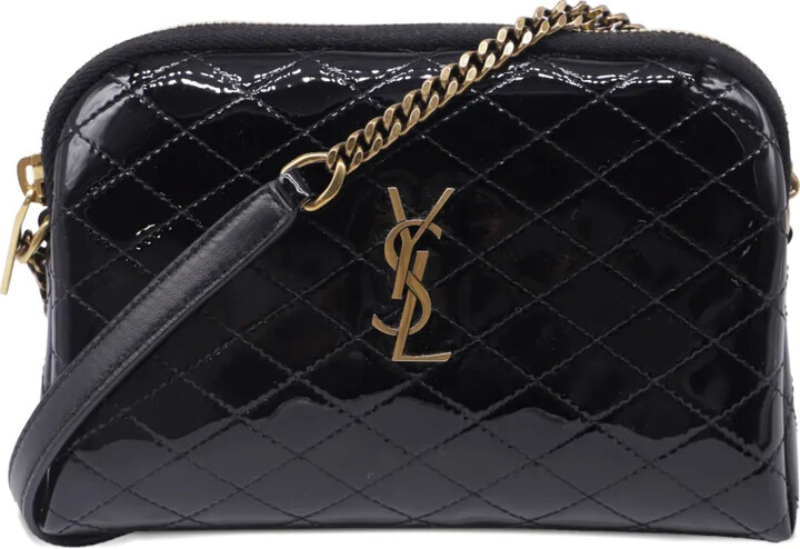 Saint Laurent Pre-Owned 2024 Gaby quilted mini crossbody bag
