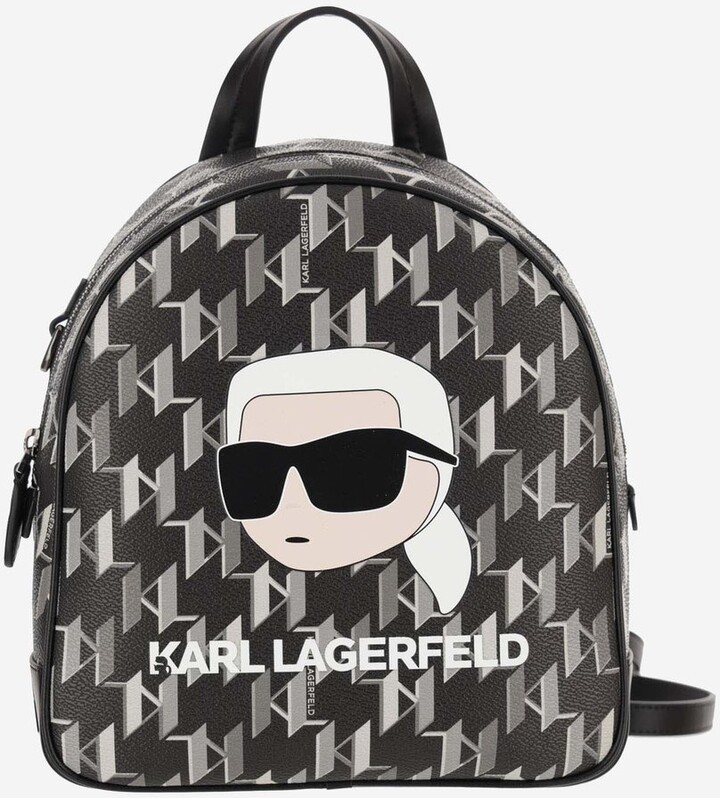 Karl+Lagerfeld+Paris+Backpack+Bag+Purse+Leather+Beige%2Fpink+Lh8kz6vb for  sale online