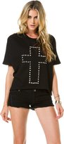 Thumbnail for your product : Gypsy Junkies Joplin Studded Cross Top