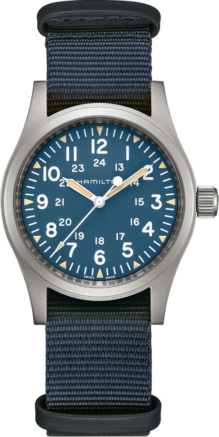 Hamilton Khaki Field Mechanical NATO Strap Watch, 38mm