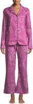 Thumbnail for your product : La Costa Del Algodon Dora Two-Piece Classic Pajama Set