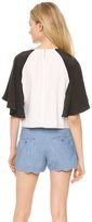 Thumbnail for your product : Autograph Addison Blake Swing Sleeve Top