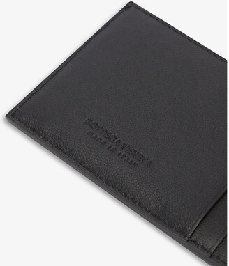 Bottega Veneta Intrecciato woven leather card holder