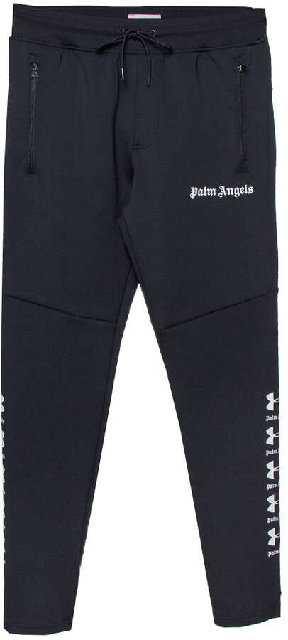 Palm Angels X Under Armour Black Jersey Slim Fit Jogger Pants M - ShopStyle