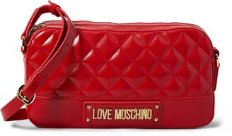 Love Moschino Women's Borsa Quilted Nappa Pu Messenger Bag