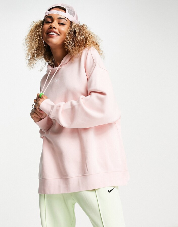 pink nike womens hoodie