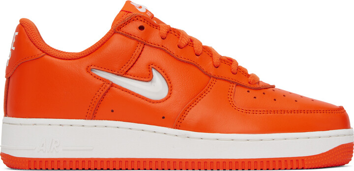 mens nike air force 1 orange