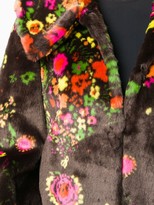 Thumbnail for your product : Shrimps Weston floral faux-fur coat