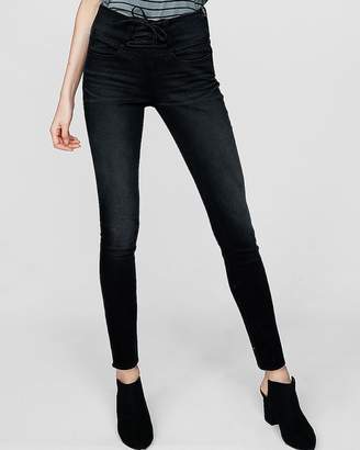 express lace up jeans