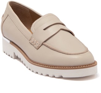 franco sarto suede loafers with keeper