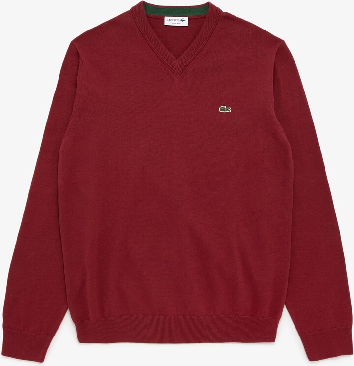 ånd glemme Minister Lacoste Men's Red Sweaters | ShopStyle