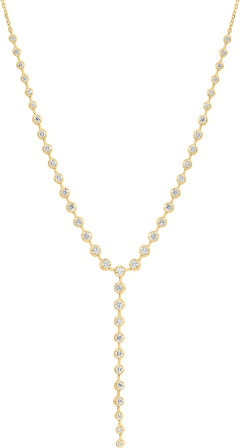 Effy Diamond Lariat Necklace (2-1/20 ct. t.w.) in 14k Gold