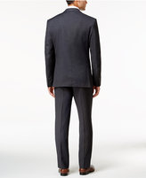 Thumbnail for your product : Perry Ellis Portfolio Charcoal Textured Pindot Slim-Fit Suit