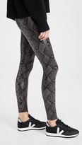 Thumbnail for your product : Commando Faux Leather Animal Leggings
