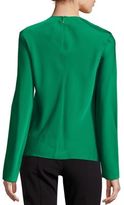 Thumbnail for your product : DKNY Virdian Stretch-Silk Top