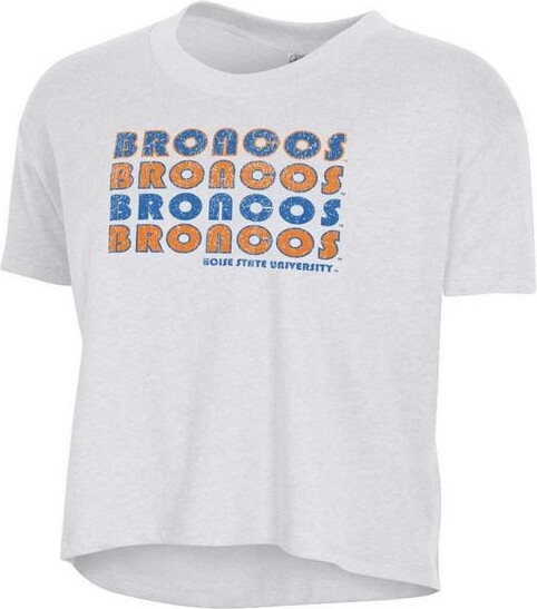 Alternative Apparel Women's Boise State Broncos Headliner Crop