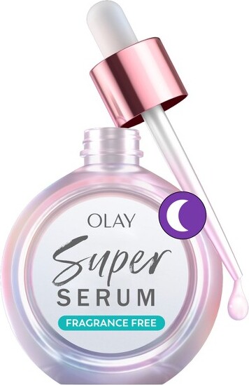 OlaySuperFaceNightSerumwithVitaminC-FragranceFree-1floz