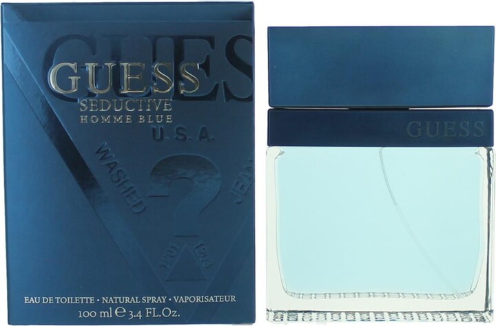 GUESS 2pcs Seductive Homme Blue by Guess 3.4 oz Eau De Toilette Spray for Men