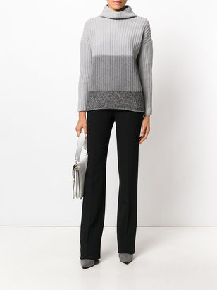 Fabiana Filippi gradient knitted jumper