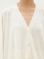 Thumbnail for your product : eskandar Oversized Cashmere Cardigan - White