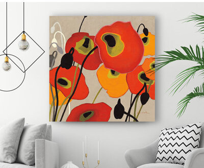 Ebern Designs 'Mango Tango' Acrylic Painting Print on Canvas