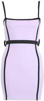 Thumbnail for your product : boohoo Belted Square Neck Bodycon Dress