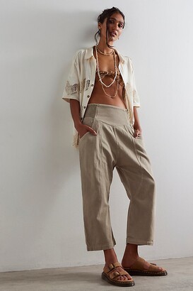 Free People We The Free Lunan Crop Harem Jeans - ShopStyle